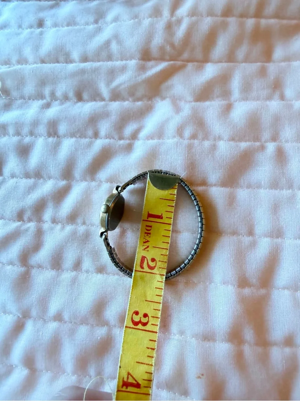Timex Gold Tone Oval Ladies Watch with Champagne Dial ( Working )